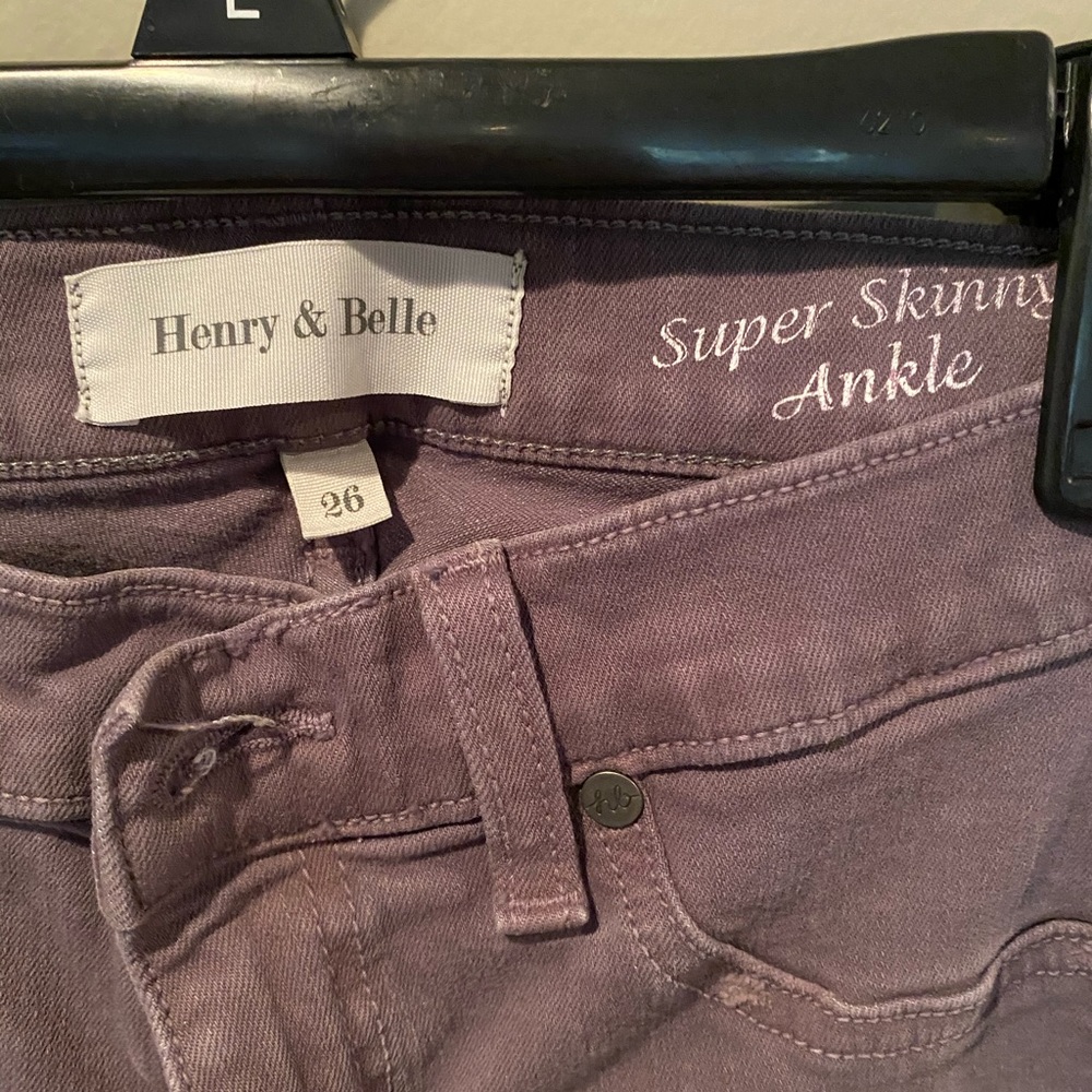 Henry and Belle skinny jeans